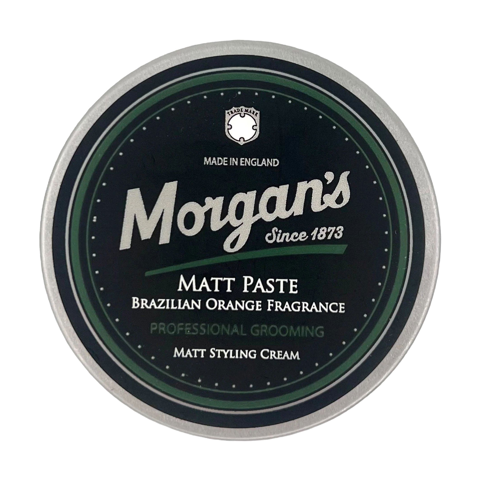 Чоловіча матова паста для укладання волосся Morgan's Matt Paste Середня фіксація, з ароматом бразильського апельсина, 75 мл